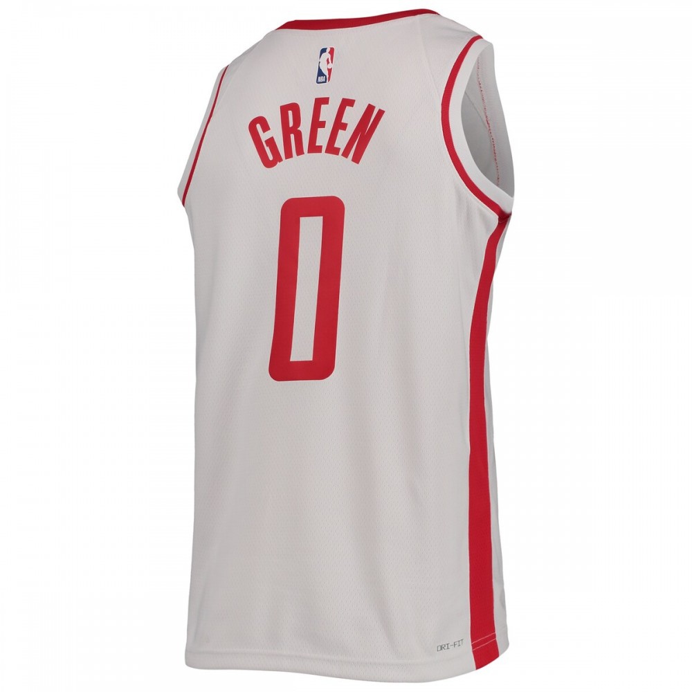 Jalen Green Houston Rockets 2021/22 Swingman Jersey - Association Edition - White-Pro Kit Vault | Brand New 26/27 Sports Jerseys